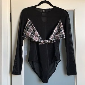 Fashion Nova Nerdy But Flirty Bodysuit